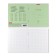 Notebook of 12 sheets in the Erichkrause Class "Classic", cover coated cardboard, offset block, green
