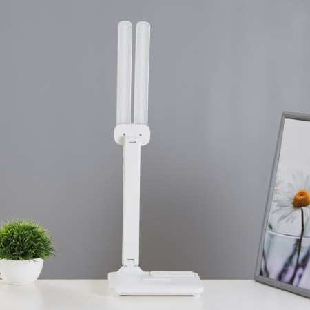 Table lamp touch "sliding" LED 15W AKB USB white 45x30x17 cm Risalux-7