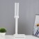 Table lamp touch "sliding" LED 15W AKB USB white 45x30x17 cm Risalux