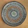 Largan Rishtan ceramics "Patterns", 41 cm, Blue Mix