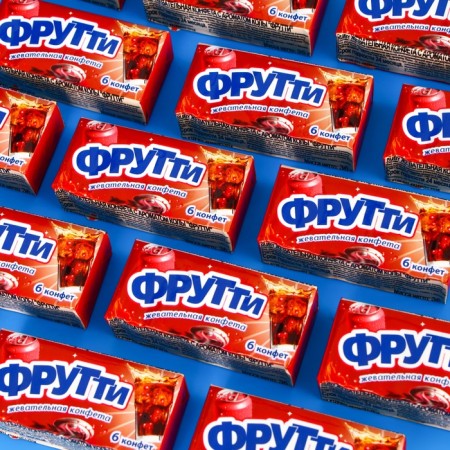 Жевательная конфета "Фрутти кола", с ароматом колы, 36 г-1