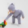 Combine Children's Knitted Minaku, height 92-98, gray-blue color