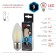 Filament era “candle”, 9 watts, E27, 790 lm, 4000k, white glow