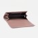 Women's wallet on magnets, pink color