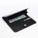 Women's wallet on magnet, green color