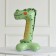 Foil ball 24 "Number 7" on the stand, crocodile