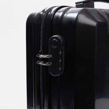Small suitcase 20 ", code castle, black color-4