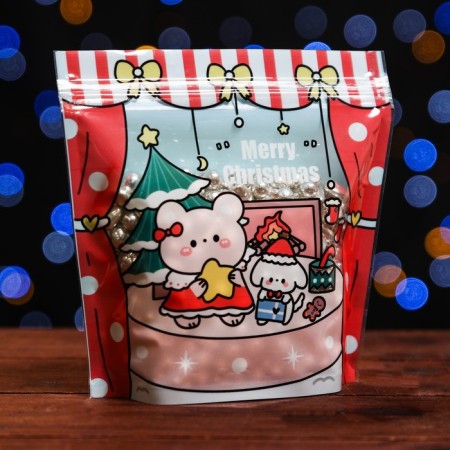 Gift package, with zip-lock fastener 13.5 x 13.5 cm