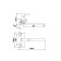 Bath mixer "RMS" SL137-006E, pour 277 mm, shower set, zinc, chrome
