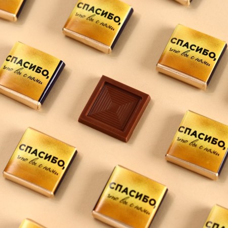 Chocolate “Thank you for us” in the bank, 5 g. X 45 pcs.-2