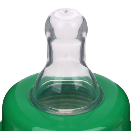 A bottle for feeding "Fruits", fitted, with handles and 2 silicone nipples, 125 ml, from 6 months.-3