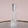 Perfume bottle "Transparent pattern", with a spray, 15 ml, silver color