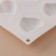 Form for mousse desserts and baking "Randeva", 30 × 14.4 × 2 cm, 8 cells (4.9 × 4.4 cm), white color