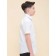 Surchachka upper for boys, height 134 cm, white color