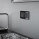 Sensor switch W4510608, single-clavy, with a Wi-Fi function, black