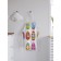 Apron kitchen with a photo print "Coloring Easter eggs", adjustable, size OS