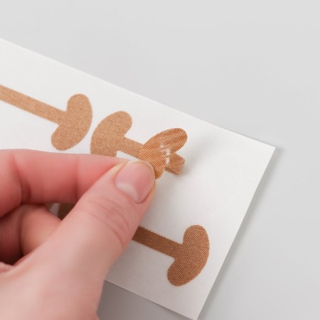 Set of stickers for correcting ingrown nails, 8 pcs, 5.2 × 2 cm, beige color-6