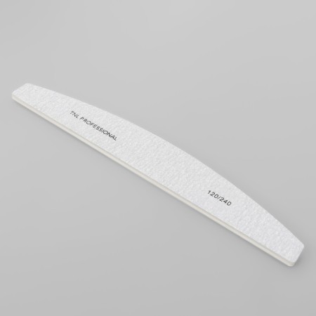 File - emery, abrasiveness 120/240, 18 cm, gray color-1