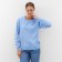 Female sweatshirt, blue color, size 50