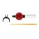 Winter fishing rod, handle foam 70 mm long, HFB-9B