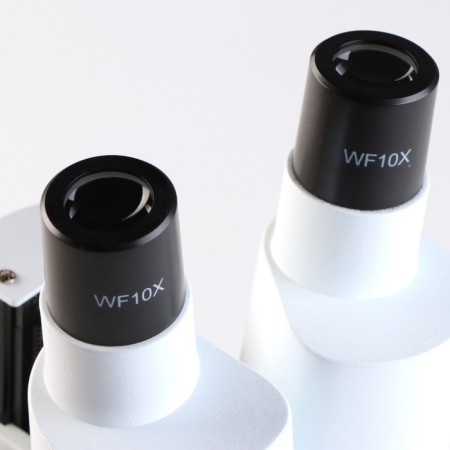 Laboratory compact microscope, multiplicity 10, backlight-4