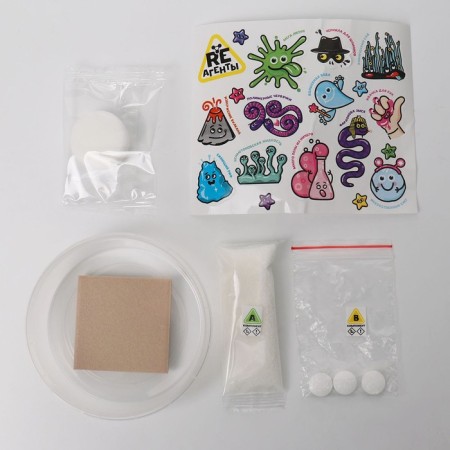 Scientific and cognitive set "Faraoneov Snake and Artificial Snow"-2