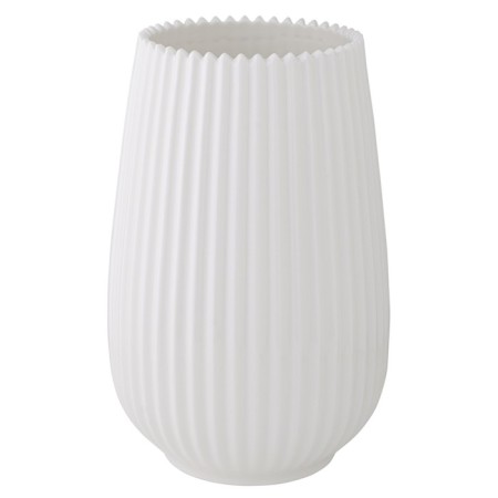 TKANO EDGE vase, 20 cm, white color