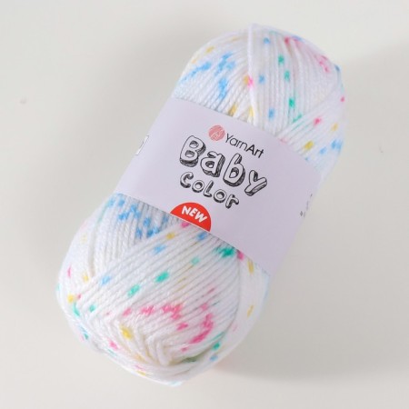 Yarn "Baby Color" 100% acrylic 150m/50g (214 children)-1