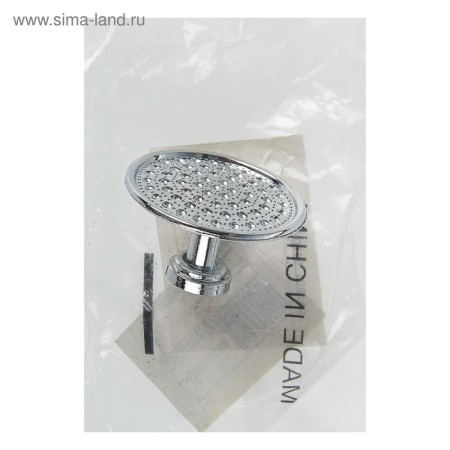 Ручка кнопка ТУНДРА РК015CP, цвет хром, 8 шт TMP-2