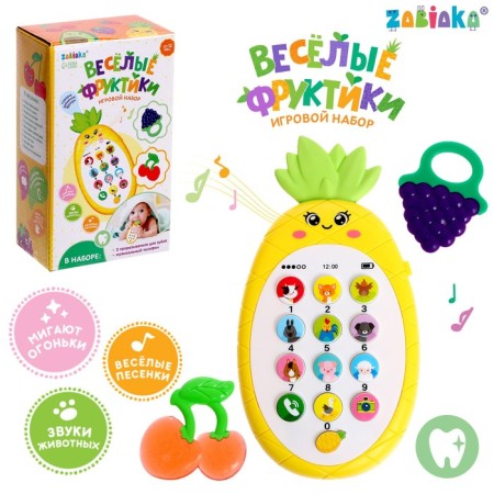 Game set "Funny Fruits", sound, light
