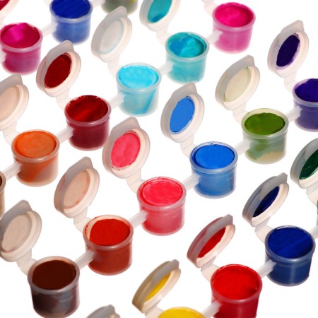Acrylic paint, set 24 colors x 3 ml, calligrata, frost -resistant, in a package-3