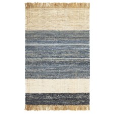 Половик из джута, денима и шерсти Tkano Hyderabad Ethnic, размер 120х180 см