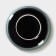 Porcelain plate Verde Notte, 600 ml, D = 18.5 cm