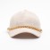 Women's baseball cap with chain is beige color, size 56-58