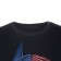 Male T -shirt, black color, Face, size 56