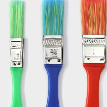 A set of confectionery brushes of Dolyan Rainbow, 3 pcs-2