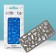 Stamping disk Metal "Stylish Look", 12 × 6 cm