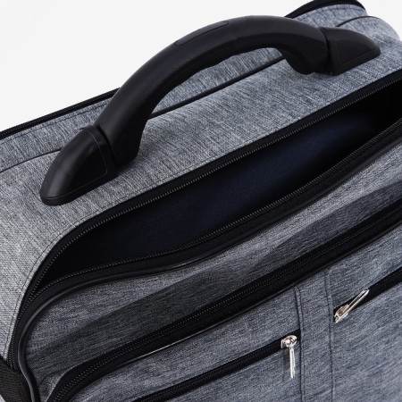 Male bag, "ZFTS", color gray color-4
