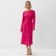 Women's dress Minaku: Casual Collection Pink color, rr 48