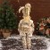 New Year's Jester "in a brilliant costume" moves, 48x16 cm, gold