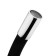 Accoona A4844F kitchen mixer, single -leaf, silicone spout, silumin, black/chrome