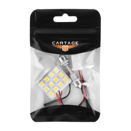 Auto Stuffing LED CARTAGE, 12 V, 12 SMD-5050, white light-1