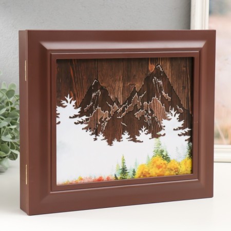 Closed Closed Mountains 26.5x31.5 cm nut-1