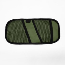 Organizer in the sun visor, Oxford 600, Oliva, 300x140x8 mm