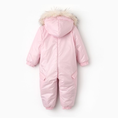 Overalls Milk childish, pink color, height 86 cm-6