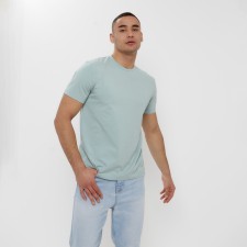 Футболка мужская MINAKU REGULAR FIT: цвет аква, р-р 52
