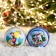 New Year's ball "Tales" 8 cm, mix