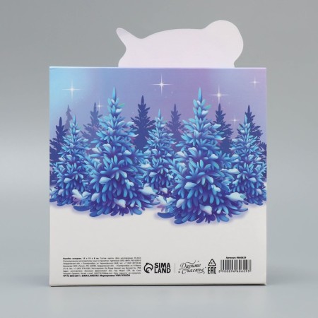 Folding box “Believe in Dream”, 15 x 15 x 8 cm, New Year-4