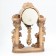 Table "Angels" hours, pendulum, discrete move, 1 aa, 25 x 33 cm, dial d-8 cm