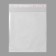 BOPP package with adhesive valve, transparent 18 x 18/4 cm, 25 μm